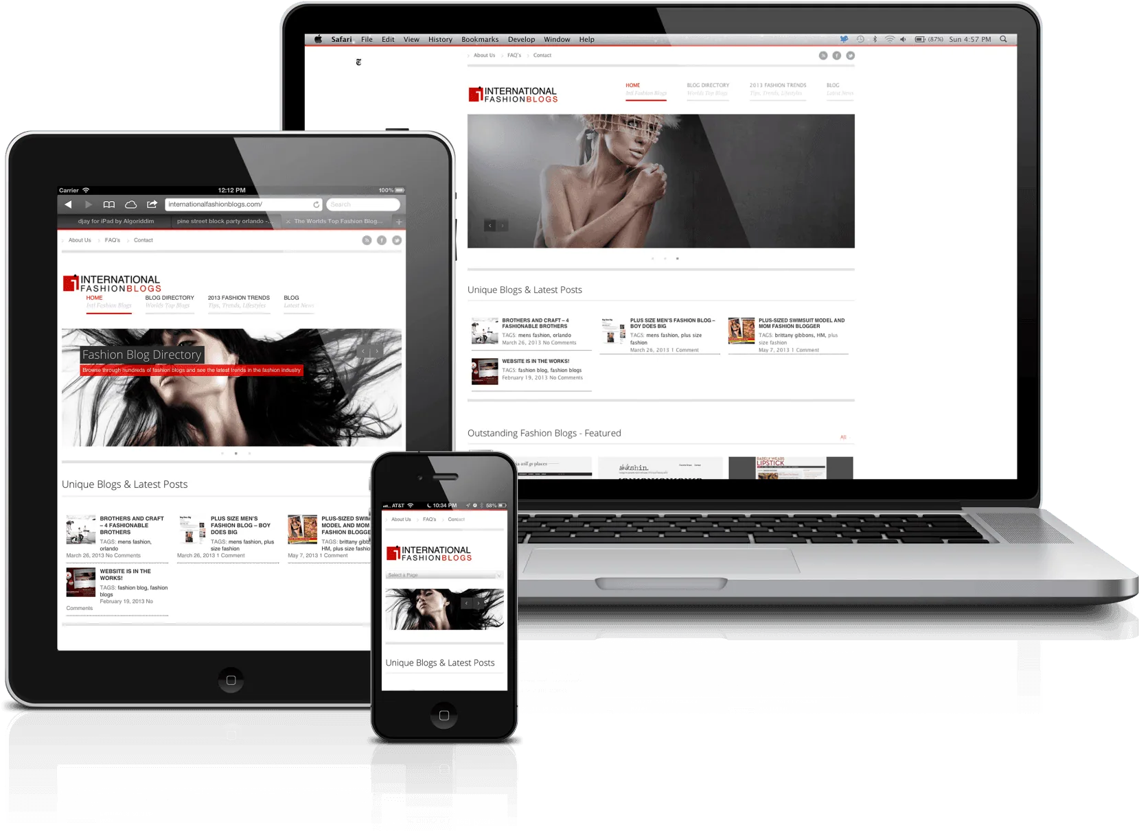 mobile responsive web design isky creative موقع ويب متجاوب