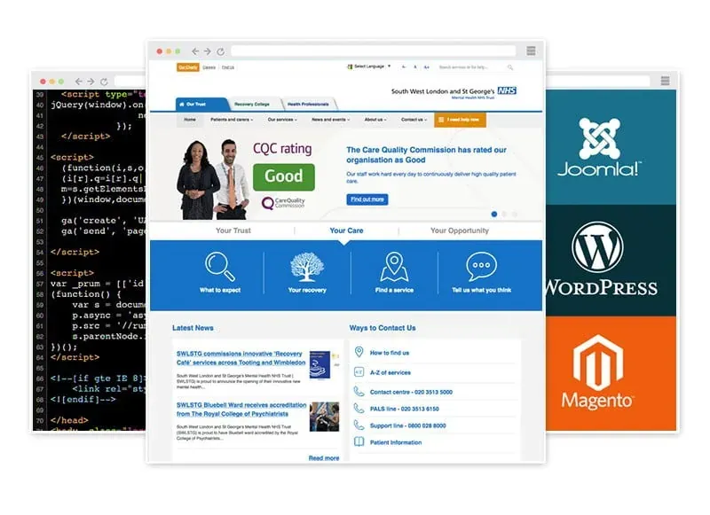 A web development project by iSky